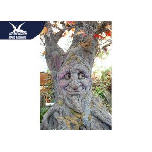 Corrosion Resistance Cartoon Talking Tree High Simulation Garden Plant Statue