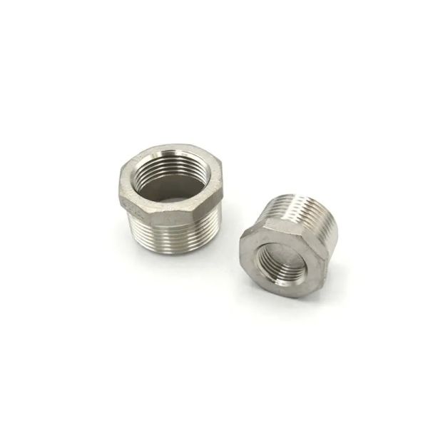 Bushing Threaded NPT Hex Bushing 304/304L 3000# Forged Stainless Steel Pipe
