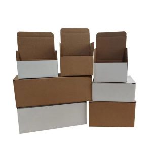 Wholesale of Various Sizes of Spot White Boxes Paperboard Corrugated Carton Box