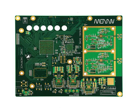 FR4 6 Layers With HASL/ENIG 2OZ Customized BGA Blind Via PCB Copper multilayer