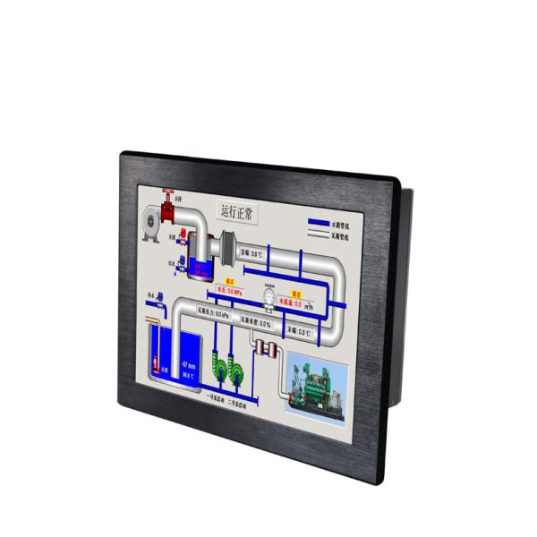 15'' Embedded LCD Rugged HD All In One Fanless Resistive Panel Pc Touchscreen
