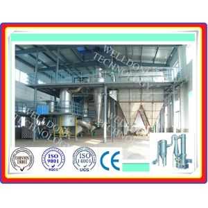 Button Control Sawdust Flash Dryer , Gas Heating Quartz Flash Dryer