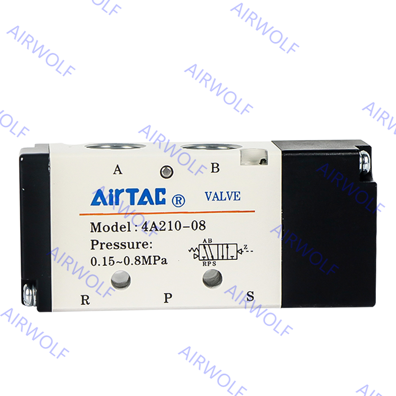 5/2 way, 5/3 way 4A200 Series Aluminum Alloy Air Valves with 1/8" 1/4" Port Size