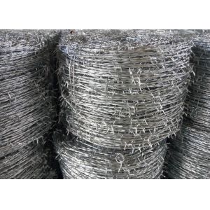 Barbed Wire Galvanized Double Twisted In Positive And Negative Anti-Theft Barbed