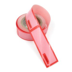 Non Transfer PET Void Hologram Sticker Label Roll Self Adhesive CMYK Color