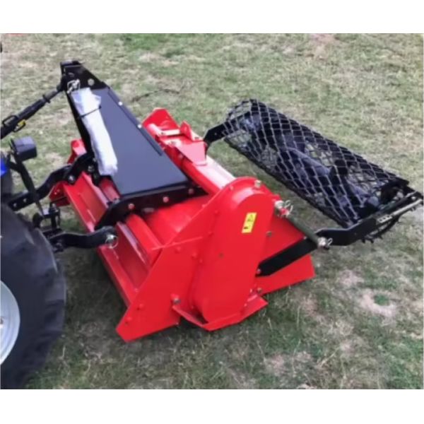 Agriculture Rock Picker 3 Point Linkage Rotary Tiller For Tractor Stone Burier Cultivator