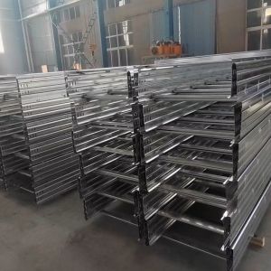 Galvanized Ladder Type Cable Tray Low Maintenance And Wall Mounted Installation