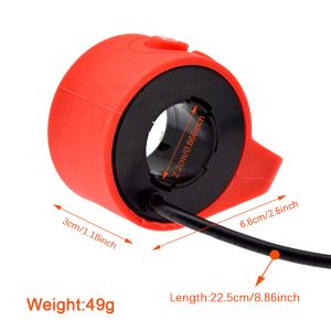 HX X8 X9 Red Original Speed Control electric scooter accessories parts for X8 X9