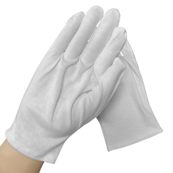 Highly Stretchable Comfortable 100% Cotton ESD Safe Gloves