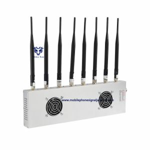 70W 7 channels Cell Phone Signal Jammer High Power GSM 3G 4G 5G Jamming Range