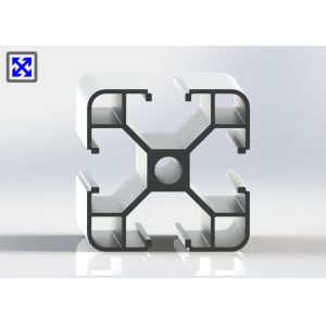 6.8mm Hole 40 * 40 Anodized T Slot Aluminum Profile With 1.1mm Thickness