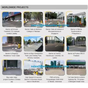 6M Un - Blocked Automatic Vehicle Barrier Electrical Integrated With Fast Speed