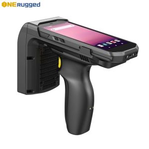 4GB Memory Capacity 5inch Rugged Android PDA with GPS NFC UHF and Back Clip