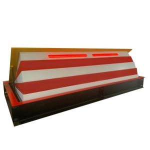 20mm Thickness Hydraulic Road Blocker 1000mm Height Interception Shallow Mounted