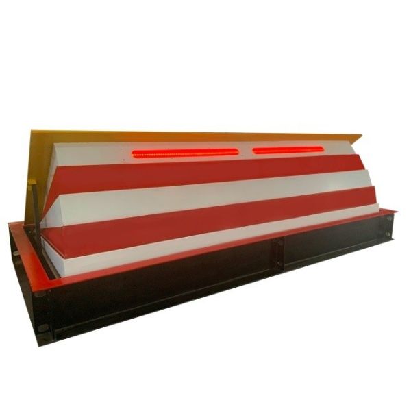 Quality 20mm Thickness Hydraulic Road Blocker 1000mm Height Interception Shallow Mounted wholesale