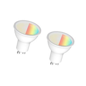 PF0.4 Color Temp CCT / RGBW / RGB+CCT 56mm Gu10 LED Bulbs