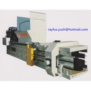 Automatic Horizontal Cardboard Baler For Waste Carton Box Corrugated Paper