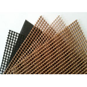 Weather Resistant PTFE Fabric , 0.5×1mm PTFE Mesh Belt Premium Grade