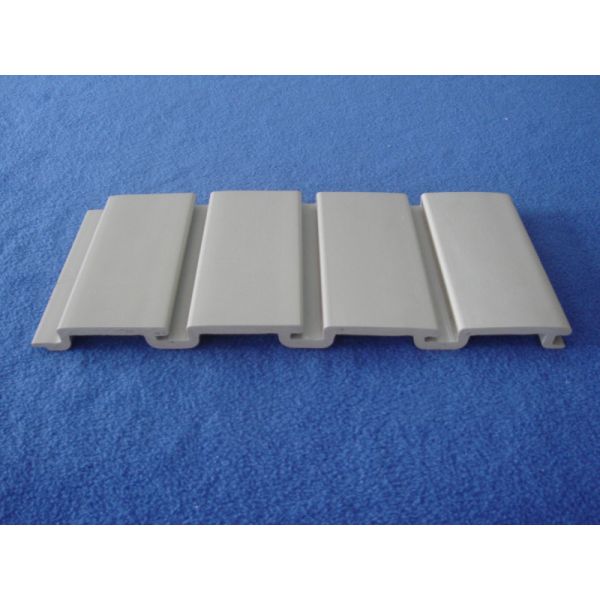 Quality Laundry Room Taupe PVC Slatwall Panels , PVC Slat Board Display wholesale