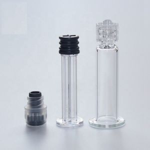 Transparent Luer Lock Prefilled Glass Syringe 1cc