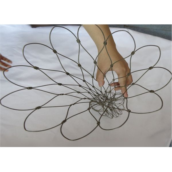 Ss 316 50mm Stainless Steel Wire Rope Mesh Net Computer Safe Protect