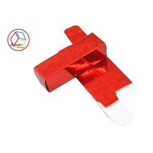 Foldable Colorful Rectangular Card Boxes For Gift Packaging