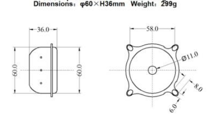 Original Airbag Gas Inflator for Driver Passenger Airbag With Size ∅60mm*H36mm