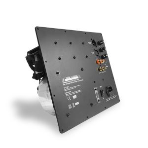 Cheap Class D Subwoofer Amplifier Board with 4 Ohm Output Impedance 30-200 Hz Frequency Response and Toroidal Power Supply for sale