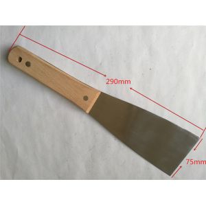 Shovel Ink Knife For Stainless Steel Spatulas Screen Printing / Offset Printing