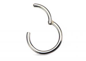 China OEM 8mm Septum Ring , Nose Septum Jewelry For Anniversary Gift on sale