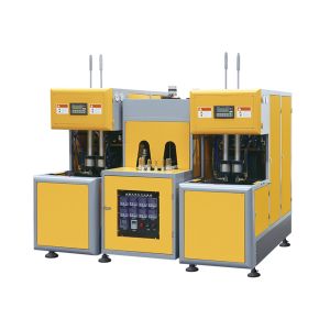 Semi - Automatic Stretch Blow Moulding Machine 1500BPH - 2000BPH 2 Cavity