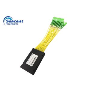 High Stability Cassette PLC Splitter 1x32 ABS Optical Splitter Box