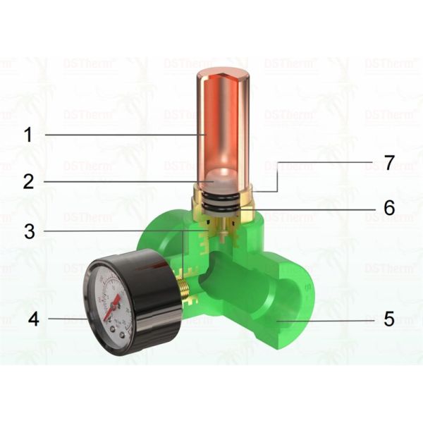 PPR Water Hammer Eliminator Pressure Surge Damper Water Hammer Arrestor Water Shock Absorber