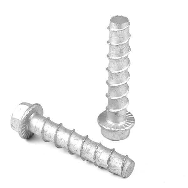 Custom Heavy Duty Carbon Steel Flange Hex Head Concrete Anchors for Easy Installation