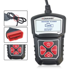 KONNWEI Enhanced OBDII Scanner Car Engine Fault Code Reader
