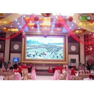 HD Clear Small SMD LED Screen / p6 indoor led display High Frequency Dynamic