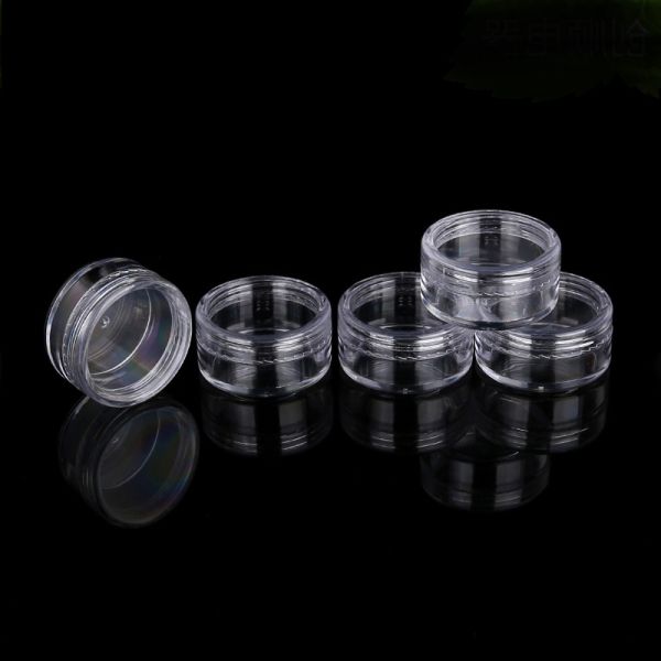 Screw Cap Hot Stamping 15g Plastic Container Jars