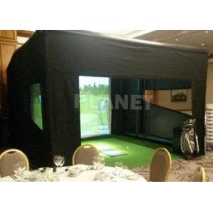 Airtight Custom LOGO Inflatable Golf Practice Simulator Tent