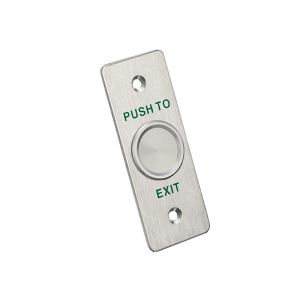 Aluminum Alloy Door Exit Button Access Control Door Release Switch with Back Box