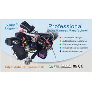 China Auto Wiring Harness kit  , Diesel Engine Wire Harness Pa66 Material on sale