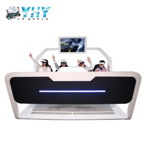 Factory Patent Ultimate Four Seats 9d VR Cinema Simulator With Big Size Chairs