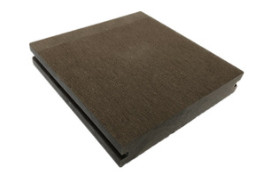 China Fossilized Dark Wood Pool Deck , Natural Bamboo Outdoor Patio Tiles Non Slip on sale