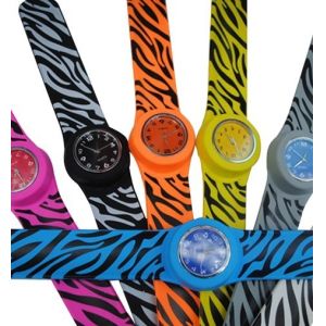 Cheap Newest arrival best quality and promotional silicone slap watch with CE &amp; ROHS for sale