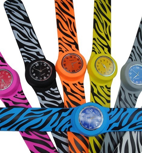 Quality Newest arrival best quality and promotional silicone slap watch with CE & ROHS wholesale