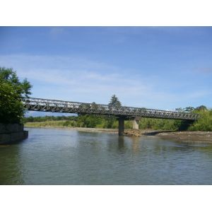 Temporary Steel Deck Bailey Bridge Professional With High Strength