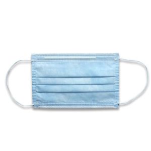 3 Layers Disposable Earloop Face Mask , Personal Protective Masks Adult