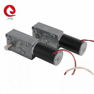 Cheap 24VDC Worm Gear Reduction Motor 80kgf.Cm For Large Machinary for sale