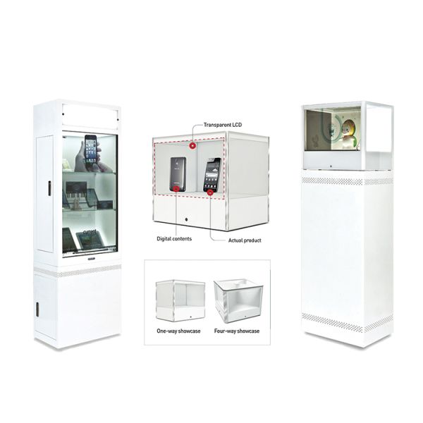 65 Inch Full HD Transparent Video Display , Advertising Player Transparent Lcd Panel