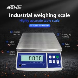 3KG Customizable LCD Display Precision Weighing Table Scale for Accurate