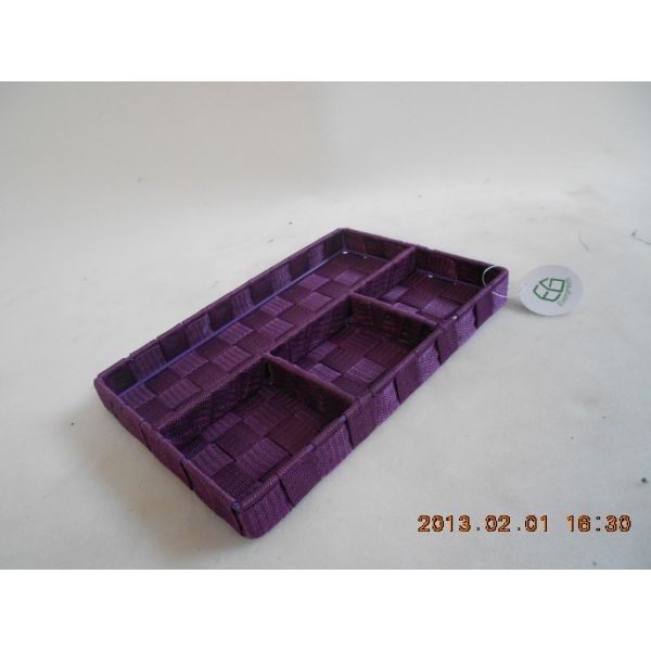 pp strip basket with storage